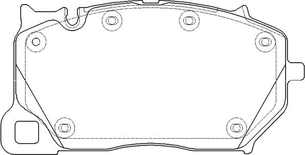 Kawe 1743 00 - Kit de plaquettes de frein, frein à disque cwaw.fr