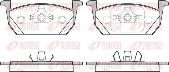 Kawe 1710 00 - Kit de plaquettes de frein, frein à disque cwaw.fr