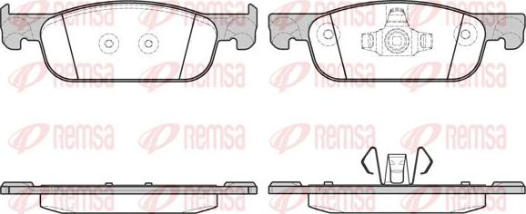 Kawe 1718 00 - Kit de plaquettes de frein, frein à disque cwaw.fr