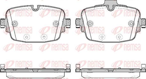 Kawe 1739 00 - Kit de plaquettes de frein, frein à disque cwaw.fr