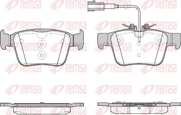 Kawe 1722 02 - Kit de plaquettes de frein, frein à disque cwaw.fr