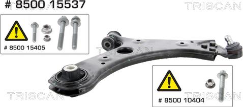 Kawe 8500 15537 - Bras de liaison, suspension de roue cwaw.fr