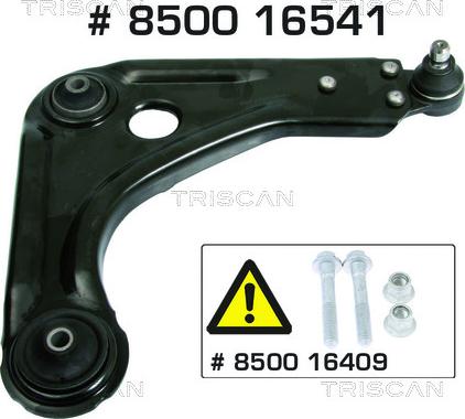 Kawe 8500 16541 - Bras de liaison, suspension de roue cwaw.fr