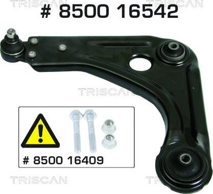 Kawe 8500 16542 - Bras de liaison, suspension de roue cwaw.fr