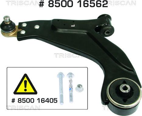 Kawe 8500 16562 - Bras de liaison, suspension de roue cwaw.fr