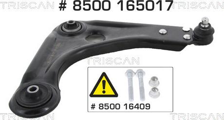 Kawe 8500 165017 - Bras de liaison, suspension de roue cwaw.fr