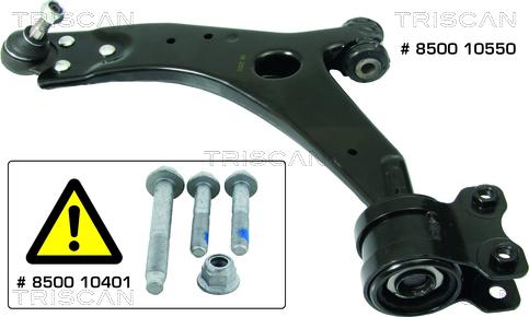 Kawe 8500 10550 - Bras de liaison, suspension de roue cwaw.fr