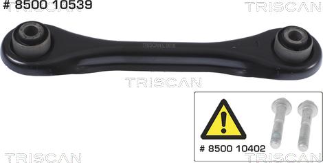 Kawe 8500 10539 - Bras de liaison, suspension de roue cwaw.fr