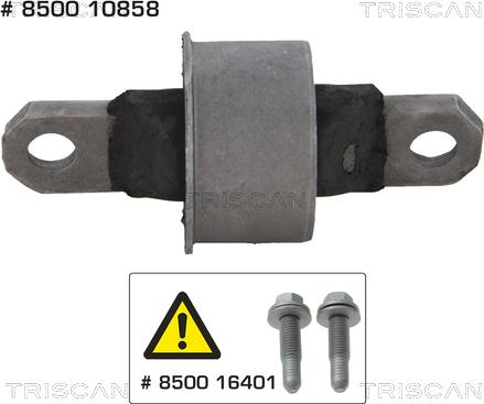 Kawe 8500 10858 - Suspension, bras de liaison cwaw.fr