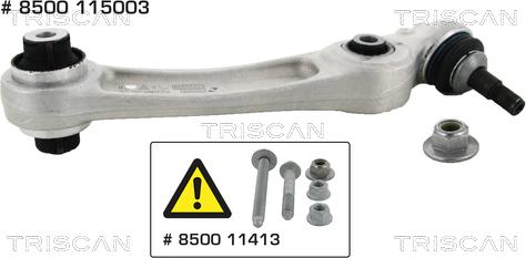 Kawe 8500 115003 - Bras de liaison, suspension de roue cwaw.fr