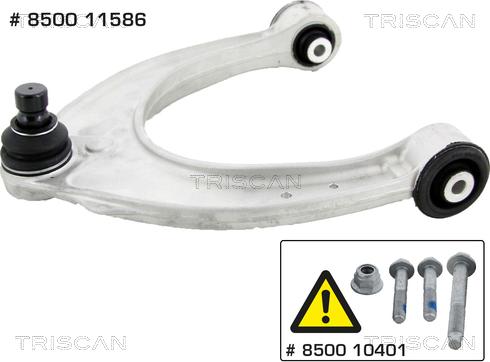 Kawe 8500 11586 - Bras de liaison, suspension de roue cwaw.fr