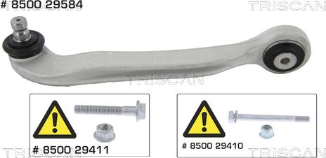 Kawe 8500 29584 - Bras de liaison, suspension de roue cwaw.fr