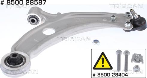 Kawe 8500 28587 - Bras de liaison, suspension de roue cwaw.fr