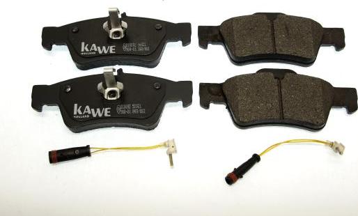 Kawe 810082 - Kit de plaquettes de frein, frein à disque cwaw.fr