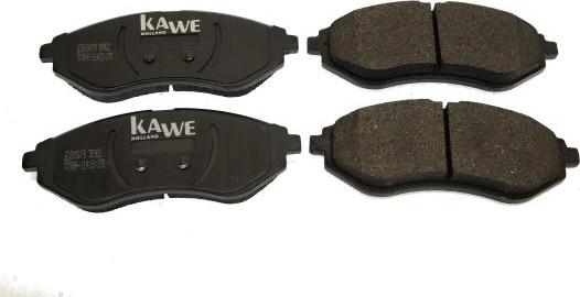 Kawe 810079 - Kit de plaquettes de frein, frein à disque cwaw.fr