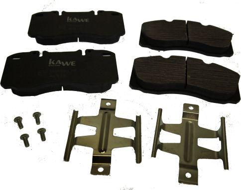 Kawe 88096 - Kit de plaquettes de frein, frein à disque cwaw.fr