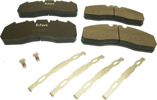 Kawe 88084 - Kit de plaquettes de frein, frein à disque cwaw.fr