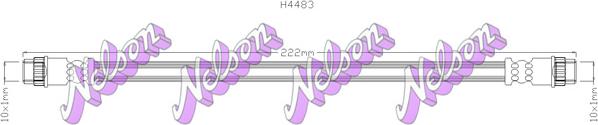 Kawe H4483 - Flexible de frein cwaw.fr