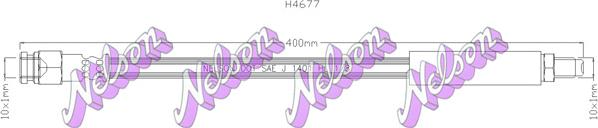 Kawe H4677 - Flexible de frein cwaw.fr