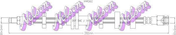 Kawe H4161 - Flexible de frein cwaw.fr