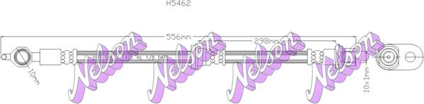 Kawe H5462 - Flexible de frein cwaw.fr