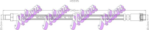 Kawe H5595 - Flexible de frein cwaw.fr