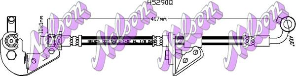 Kawe H5290Q - Flexible de frein cwaw.fr