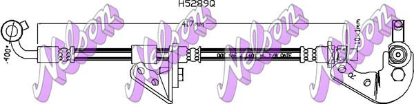 Kawe H5289Q - Flexible de frein cwaw.fr