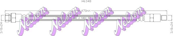 Kawe H6348 - Flexible de frein cwaw.fr