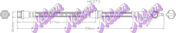 Kawe H6373 - Flexible de frein cwaw.fr