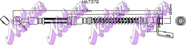 Kawe H6737Q - Flexible de frein cwaw.fr