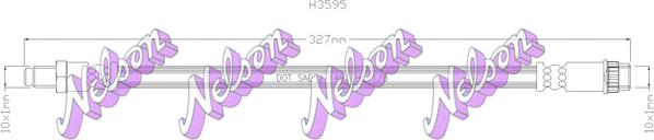 Kawe H3595 - Flexible de frein cwaw.fr