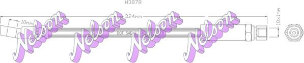 Kawe H3878 - Flexible de frein cwaw.fr