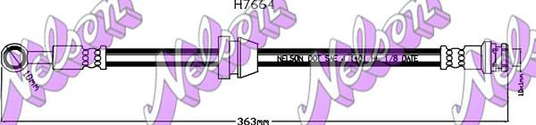 Kawe H7664 - Flexible de frein cwaw.fr