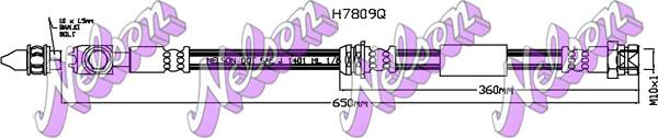 Kawe H7809Q - Flexible de frein cwaw.fr