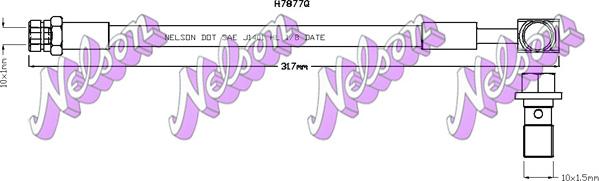 Kawe H7877Q - Flexible de frein cwaw.fr