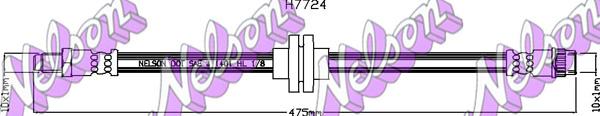 Kawe H7724 - Flexible de frein cwaw.fr