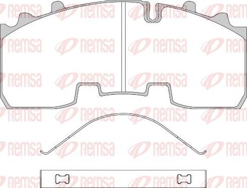 Kawe JCA1556.00 - Kit de plaquettes de frein, frein à disque cwaw.fr