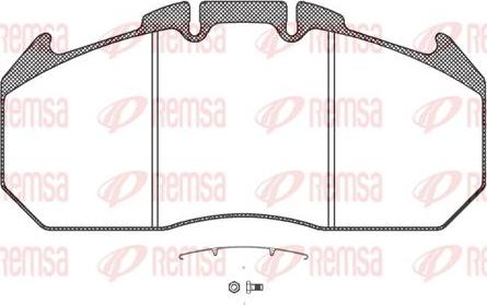 Kawe JCA1034.30 - Kit de plaquettes de frein, frein à disque cwaw.fr