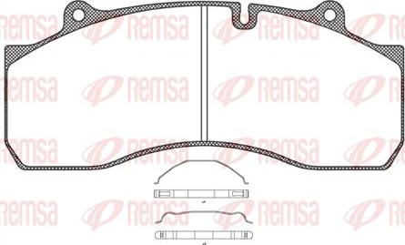 Kawe JCA1073.00 - Kit de plaquettes de frein, frein à disque cwaw.fr