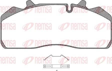 Kawe JCA894.00 - Kit de plaquettes de frein, frein à disque cwaw.fr