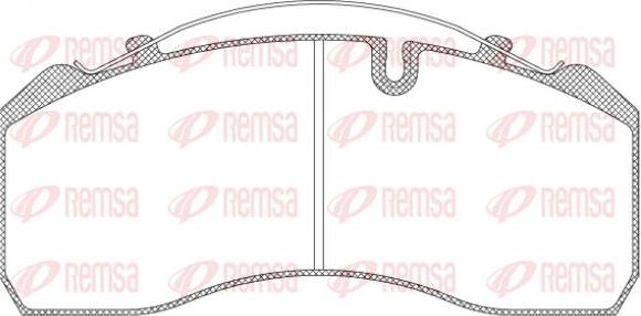 Kawe JCA814.00 - Kit de plaquettes de frein, frein à disque cwaw.fr