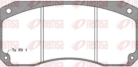 Kawe JCA346.40 - Kit de plaquettes de frein, frein à disque cwaw.fr