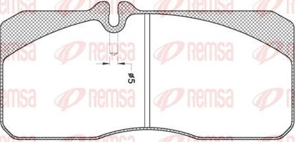 Kawe JCA278.20 - Kit de plaquettes de frein, frein à disque cwaw.fr