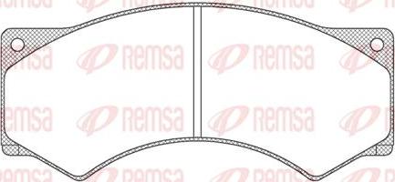 Kawe JCA277.00 - Kit de plaquettes de frein, frein à disque cwaw.fr