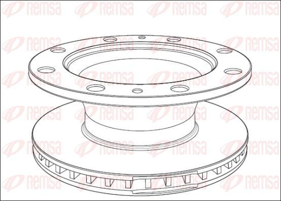 Kawe NCA1014.20 - Disque de frein cwaw.fr