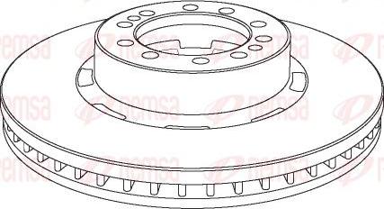 Kawe NCA1074.20 - Disque de frein cwaw.fr