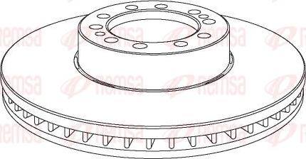 Kawe NCA1075.20 - Disque de frein cwaw.fr