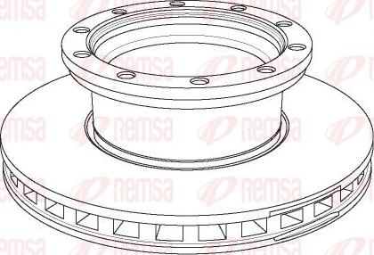 Kawe NCA1144.20 - Disque de frein cwaw.fr