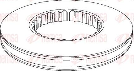 Kawe NCA1146.10 - Disque de frein cwaw.fr